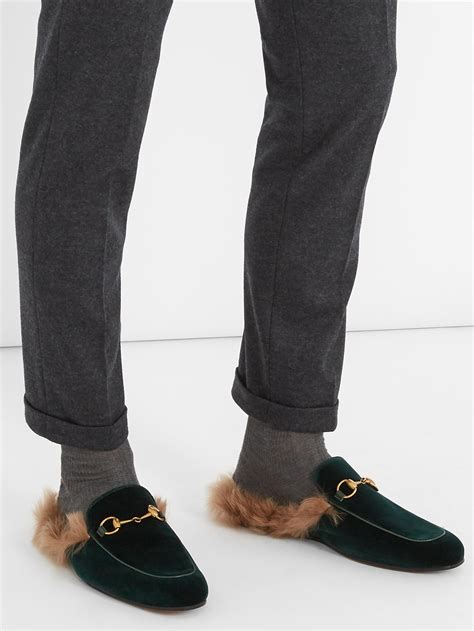 gucci fur loafers review|gucci fur loafers plaid.